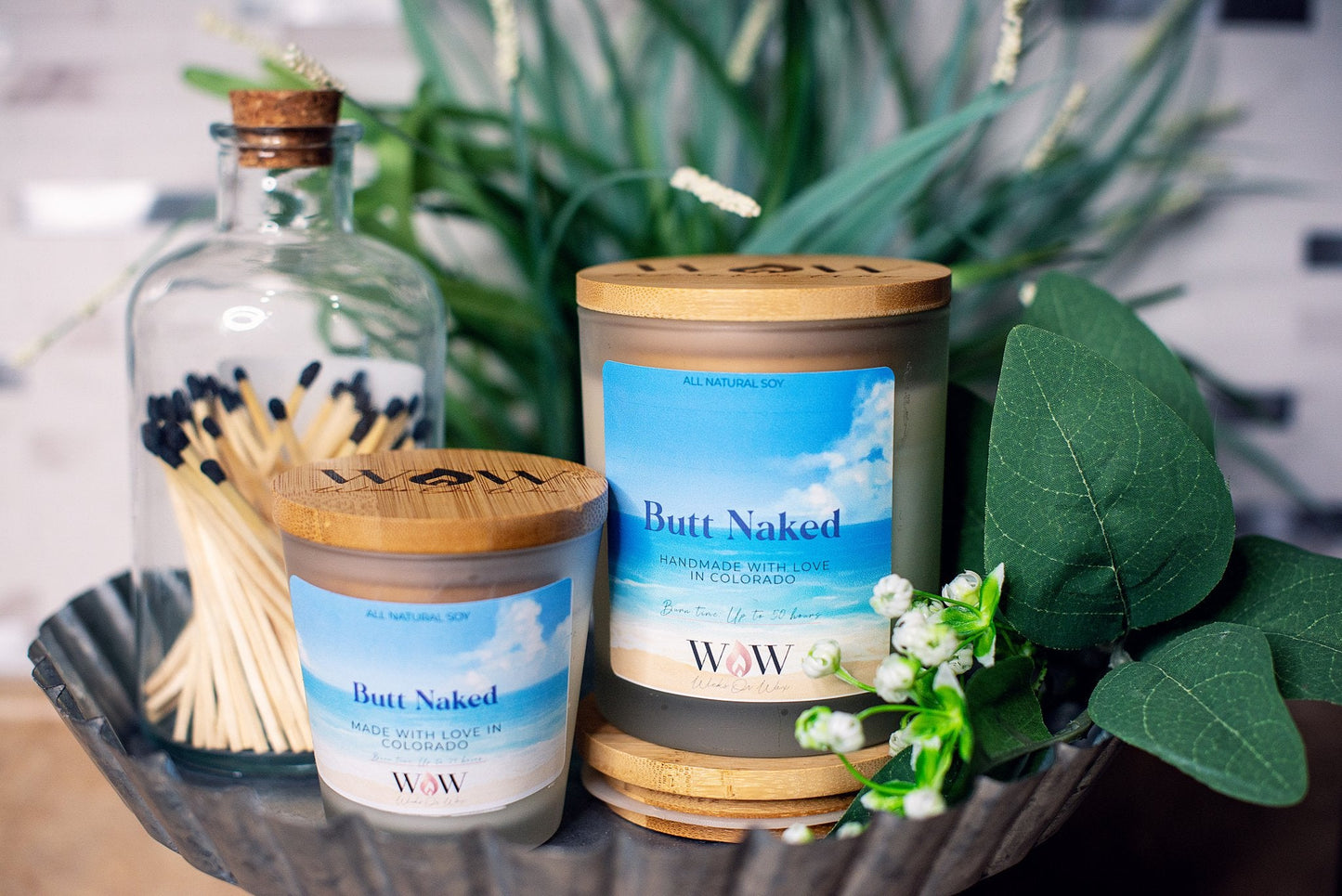 Butt Naked - Wicks Or Wax (WOW)Butt Naked