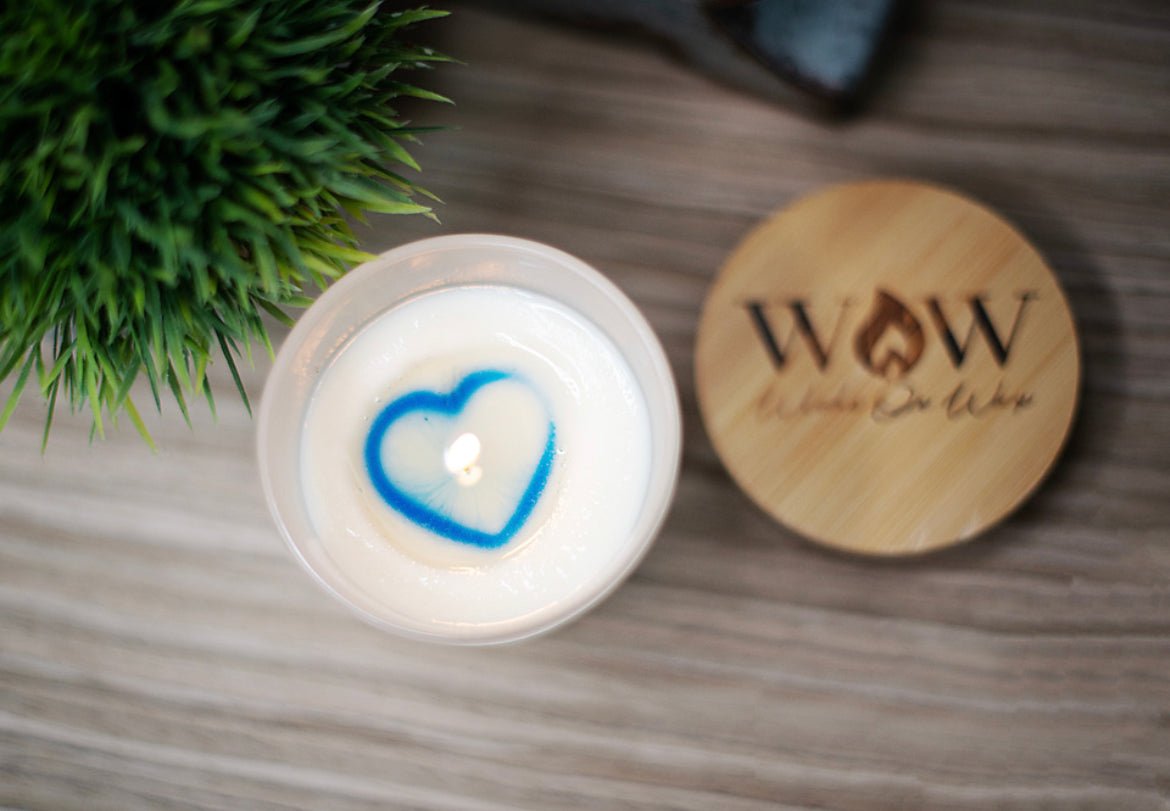 Gender Reveal Candle - Wicks Or Wax (WOW)Gender Reveal Candle