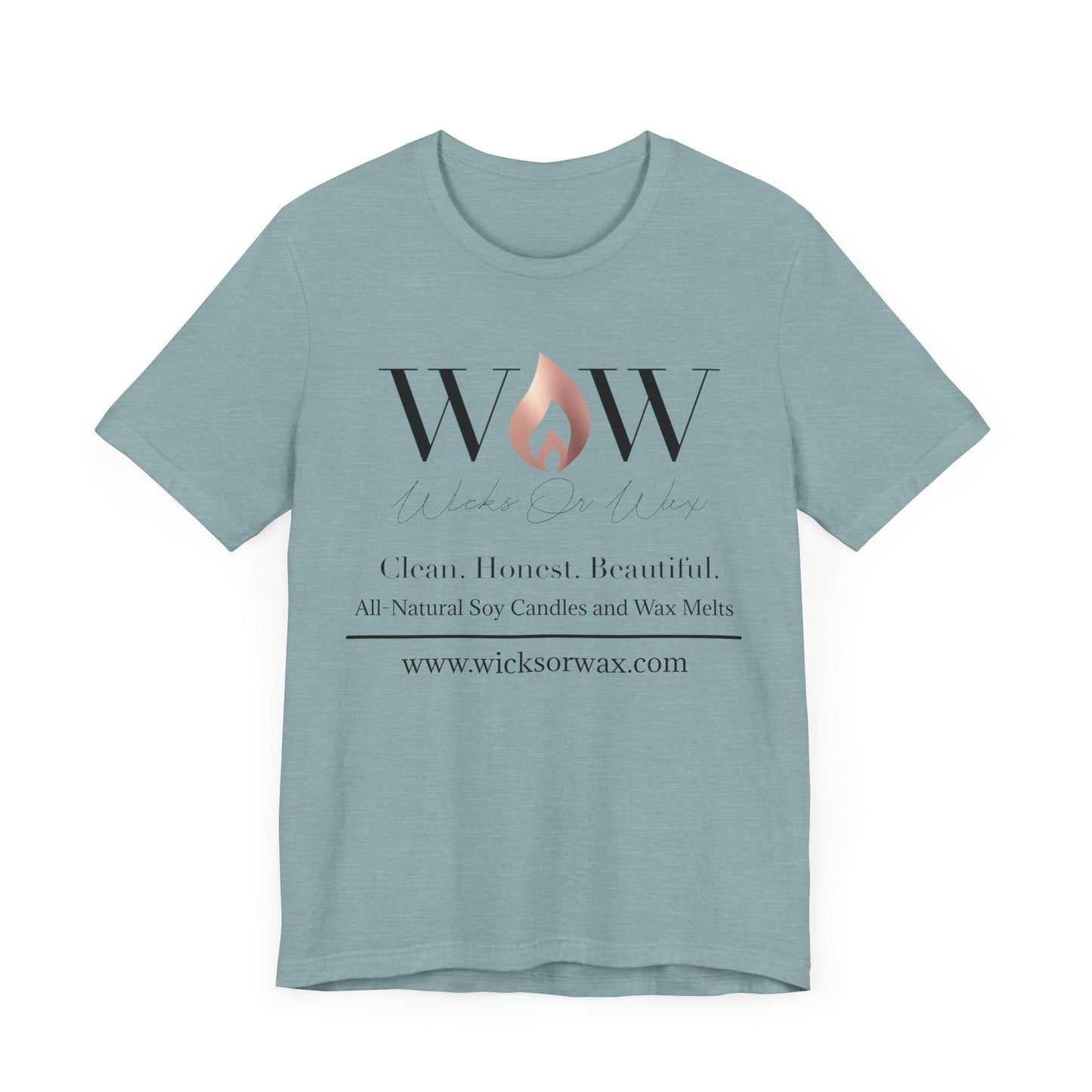 Light Unisex Jersey Short Sleeve Tee - Wicks Or Wax (WOW)Light Unisex Jersey Short Sleeve TeeT-Shirt