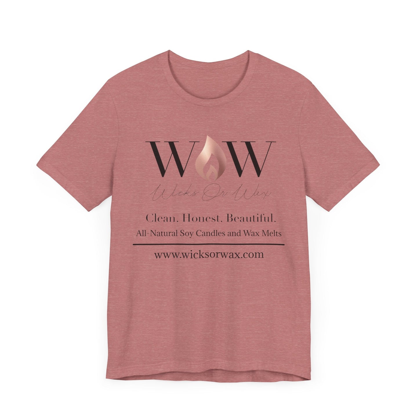 Light Unisex Jersey Short Sleeve Tee - Wicks Or Wax (WOW)Light Unisex Jersey Short Sleeve TeeT-Shirt