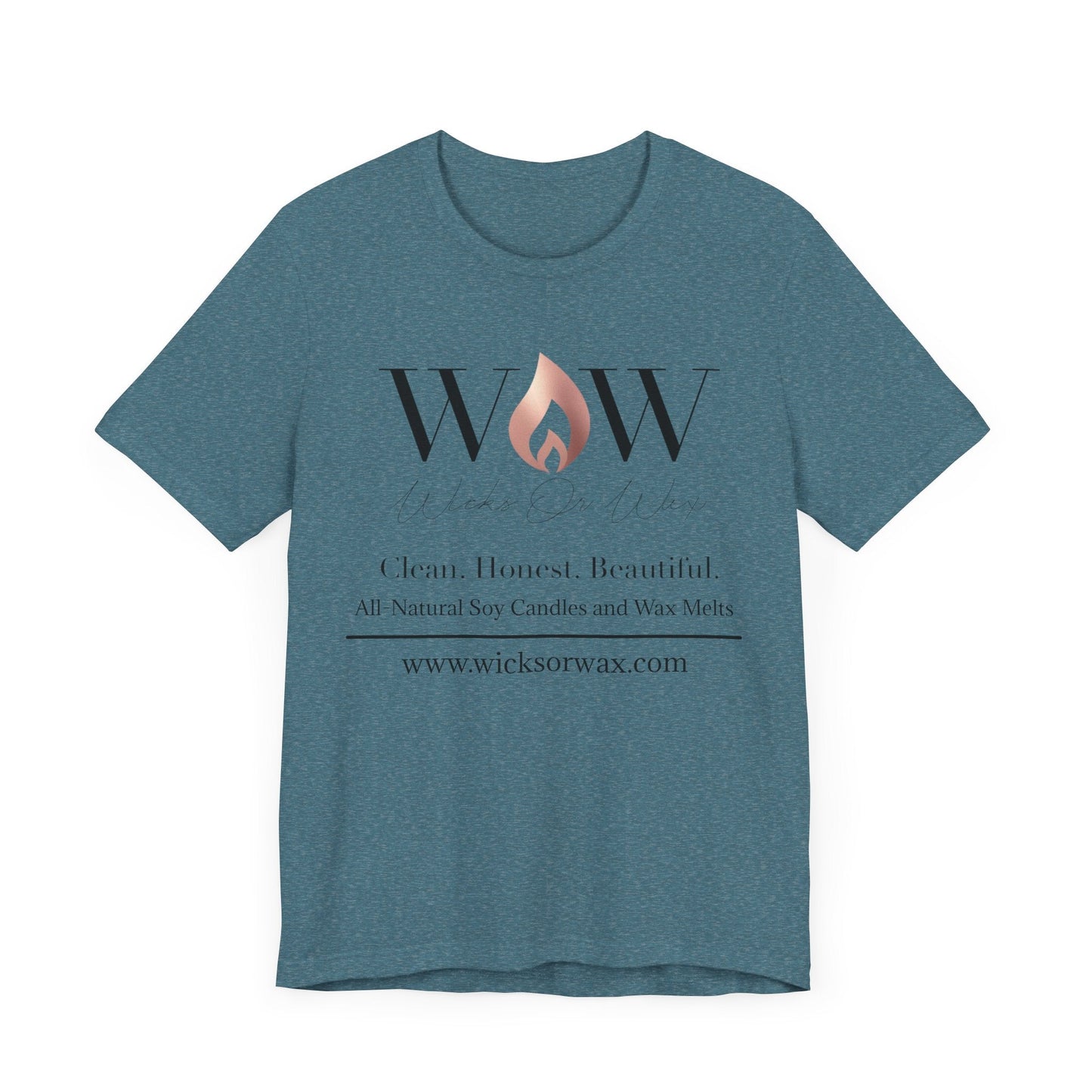 Light Unisex Jersey Short Sleeve Tee - Wicks Or Wax (WOW)Light Unisex Jersey Short Sleeve TeeT-Shirt