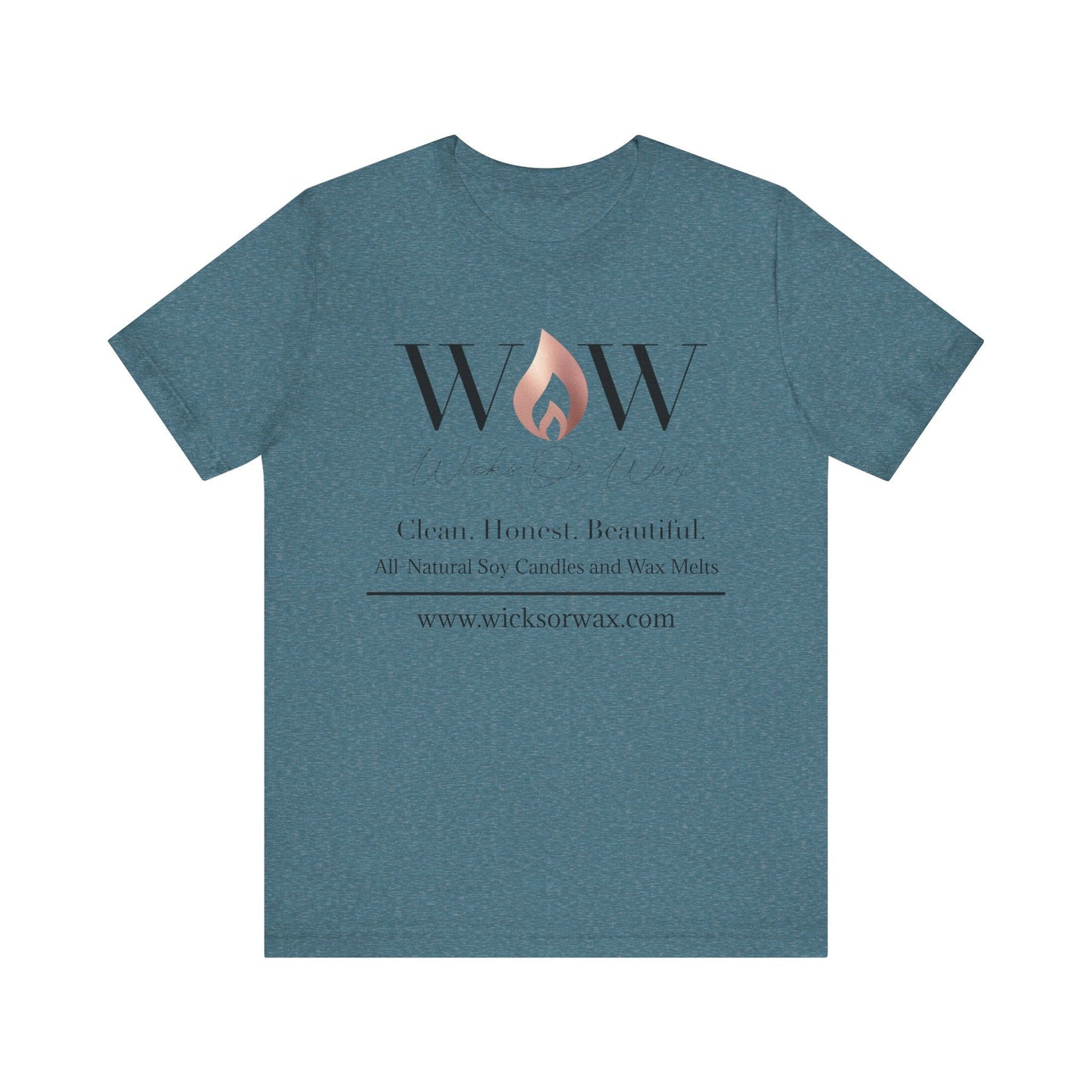 Light Unisex Jersey Short Sleeve Tee - Wicks Or Wax (WOW)Light Unisex Jersey Short Sleeve TeeT-Shirt