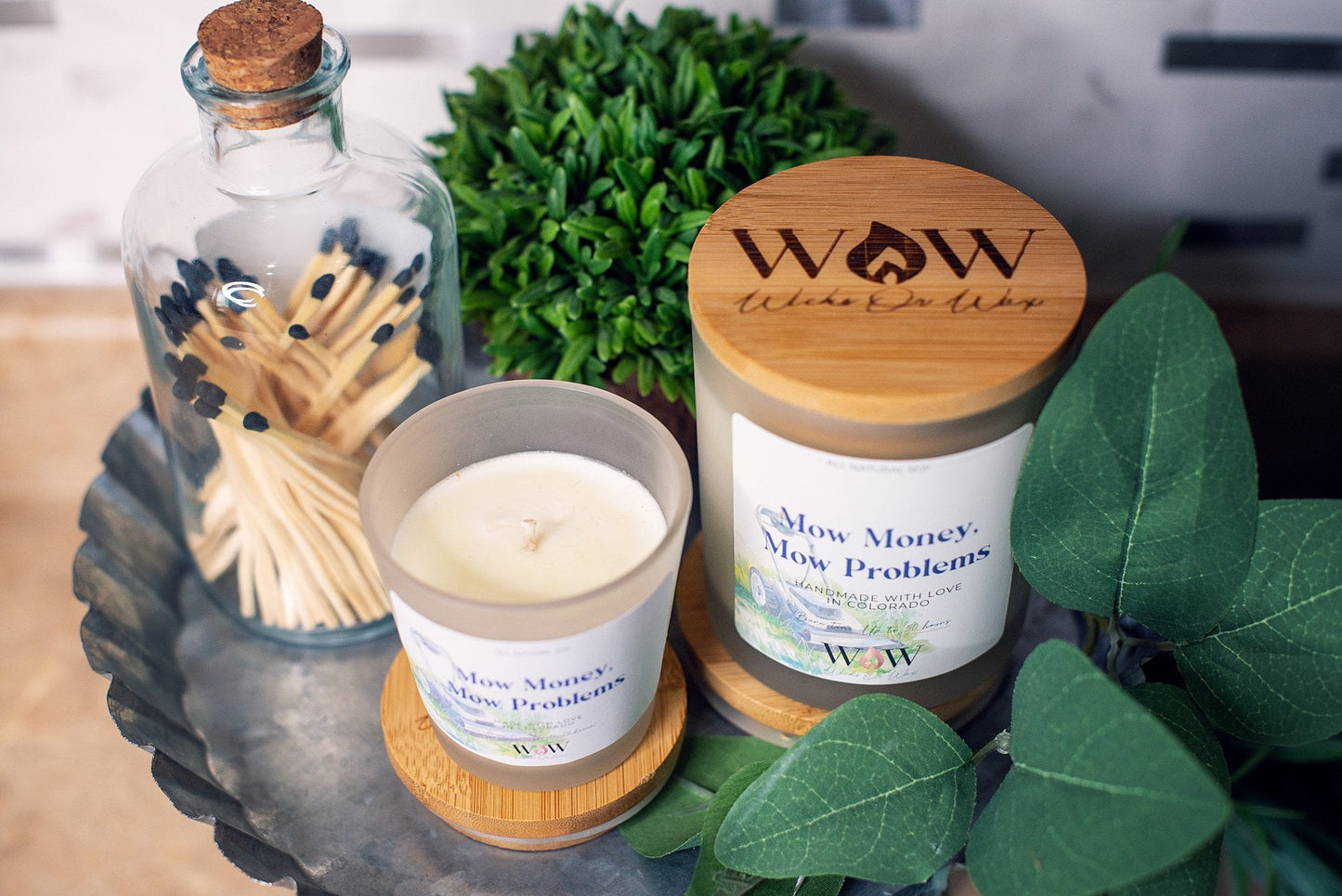 Mow Money, Mow Problems - Wicks Or Wax (WOW)Mow Money, Mow Problems