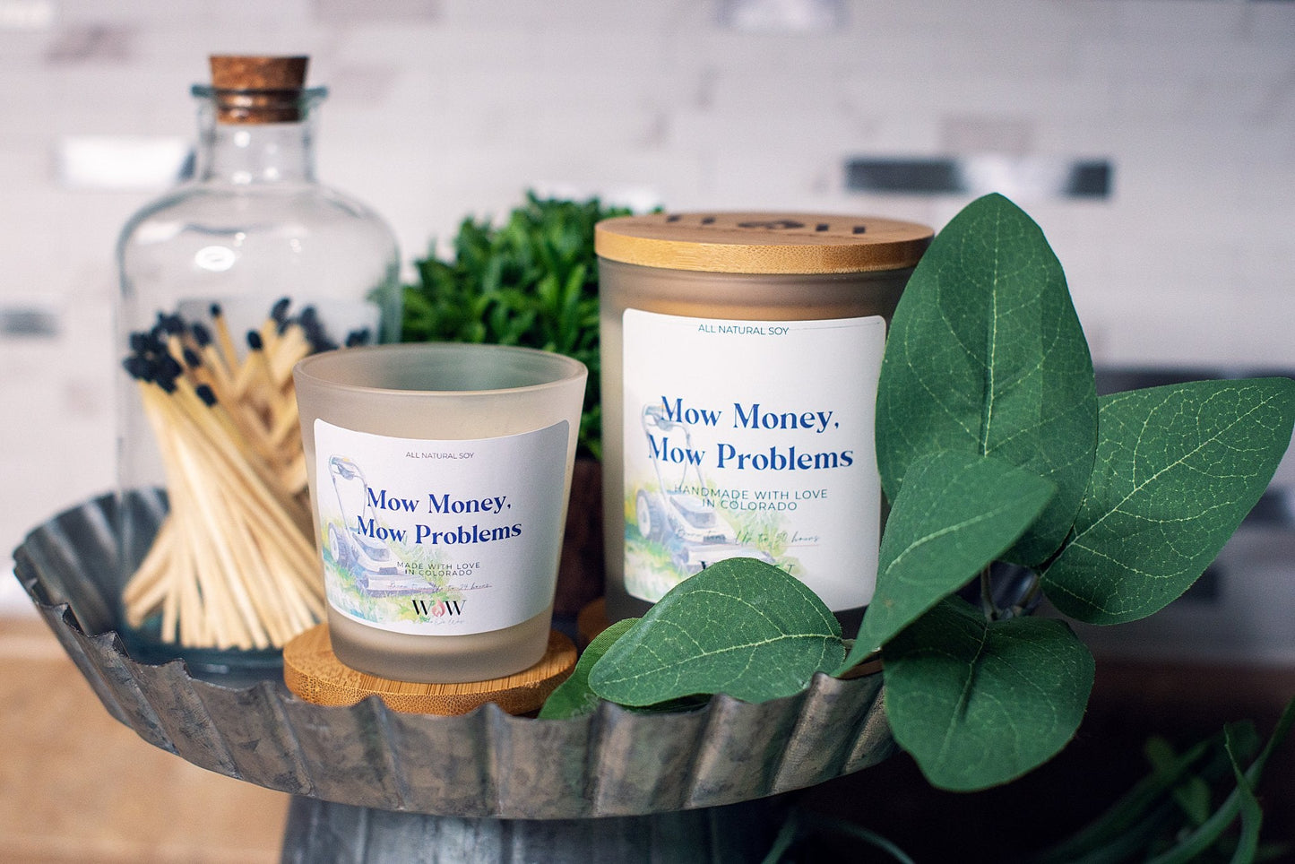 Mow Money, Mow Problems - Wicks Or Wax (WOW)Mow Money, Mow Problems