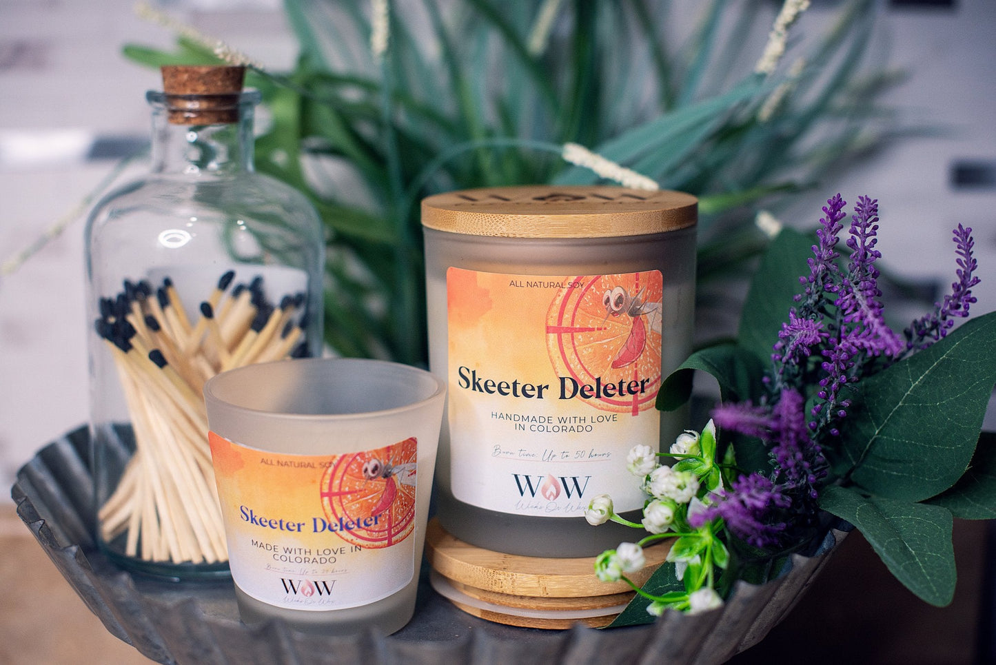 Skeeter Deleter - Wicks Or Wax (WOW)Skeeter Deleter