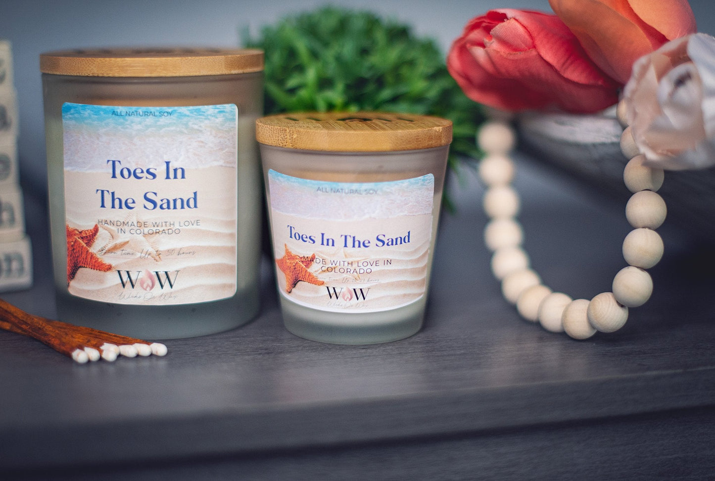 Toes In The Sand - Wicks Or Wax (WOW)Toes In The Sand