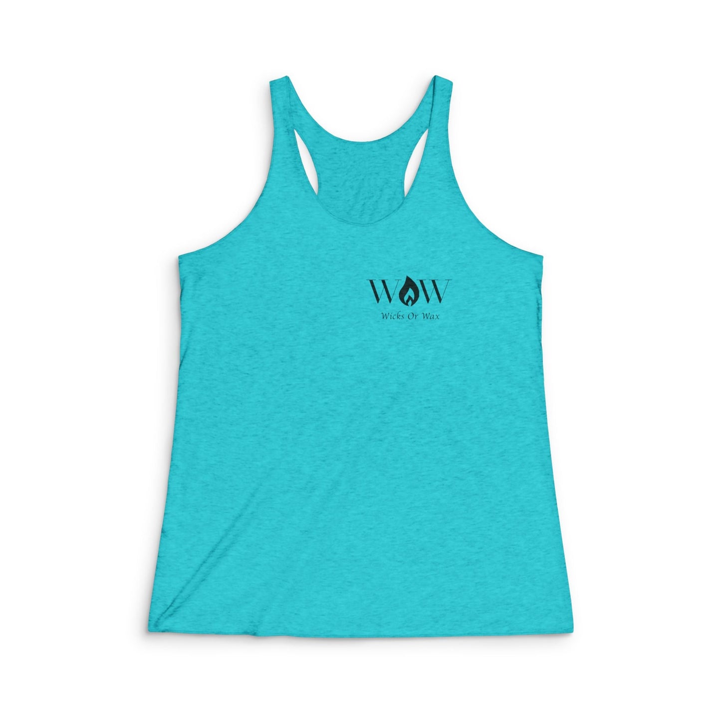 Women's Tri - Blend Racerback Tank - Wicks Or Wax (WOW)Women's Tri - Blend Racerback TankTank Top