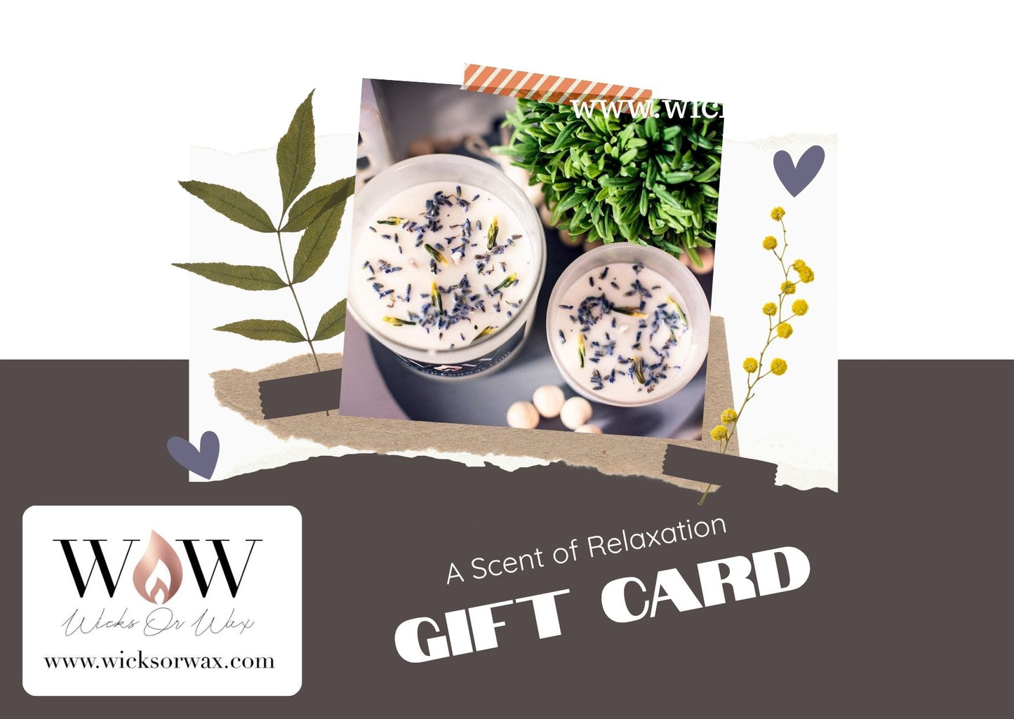 Wicks Or Wax (WOW) Gift Card