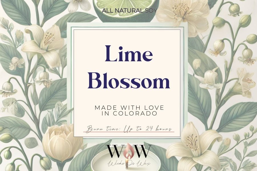 Lime Blossom - Wicks Or Wax (WOW)Lime Blossom