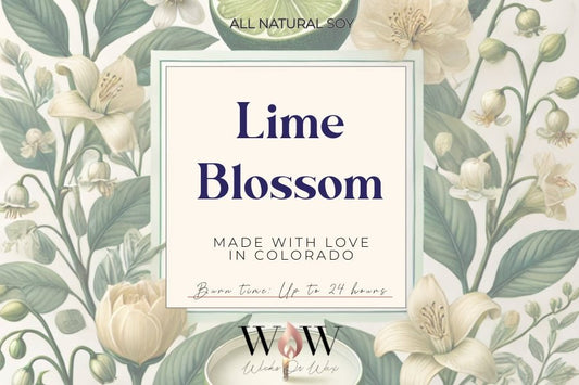 Lime Blossom - Wicks Or Wax (WOW)Lime Blossom