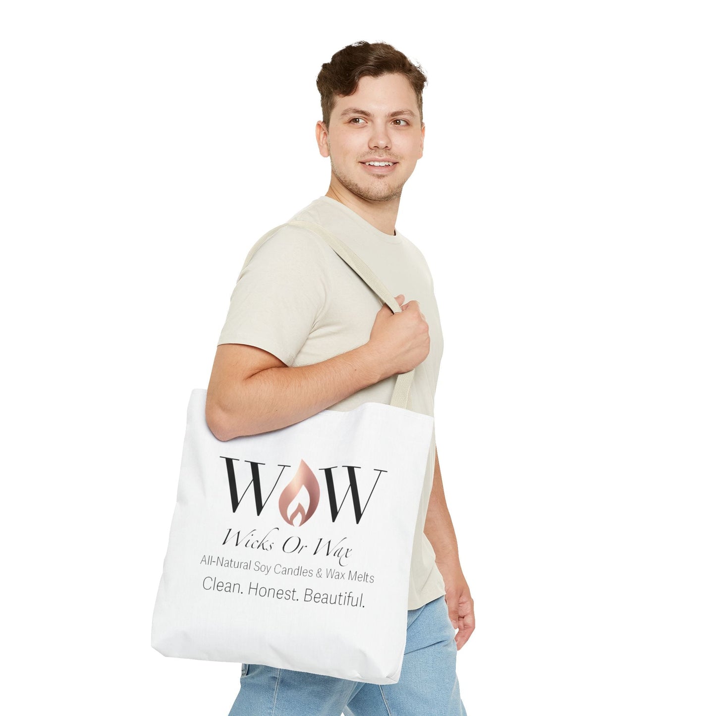 Tote Bag (AOP) - Wicks Or Wax (WOW)Tote Bag (AOP)Bags