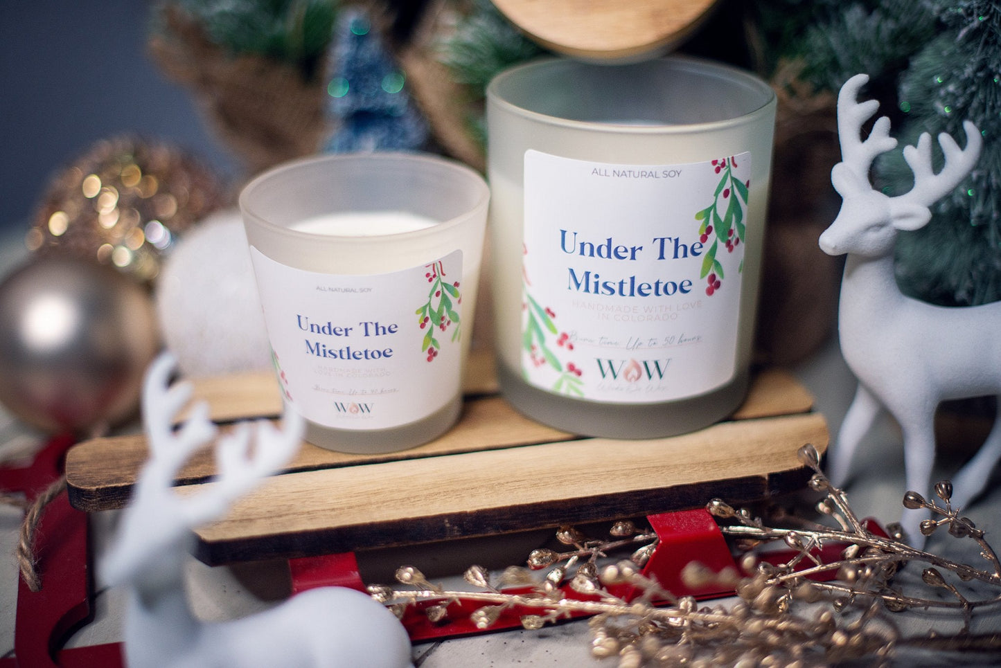 Under The Mistletoe - Wicks Or Wax (WOW)Under The Mistletoe