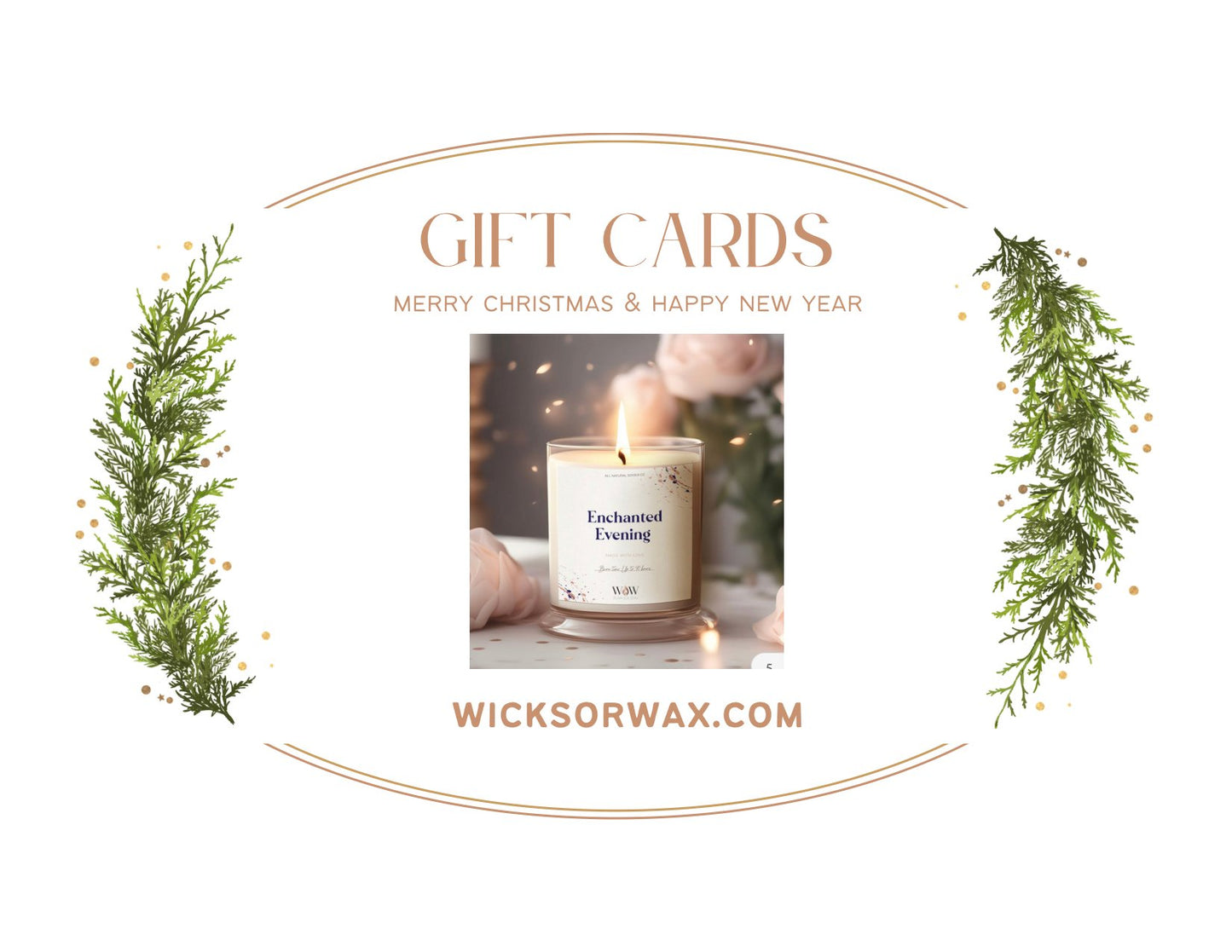 Wicks Or Wax (WOW) Gift Card - Wicks Or Wax (WOW)Wicks Or Wax (WOW) Gift Card