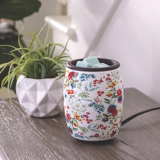 Wildflower Flip Dish Wax Warmer - Wicks Or Wax (WOW)Wildflower Flip Dish Wax Warmer