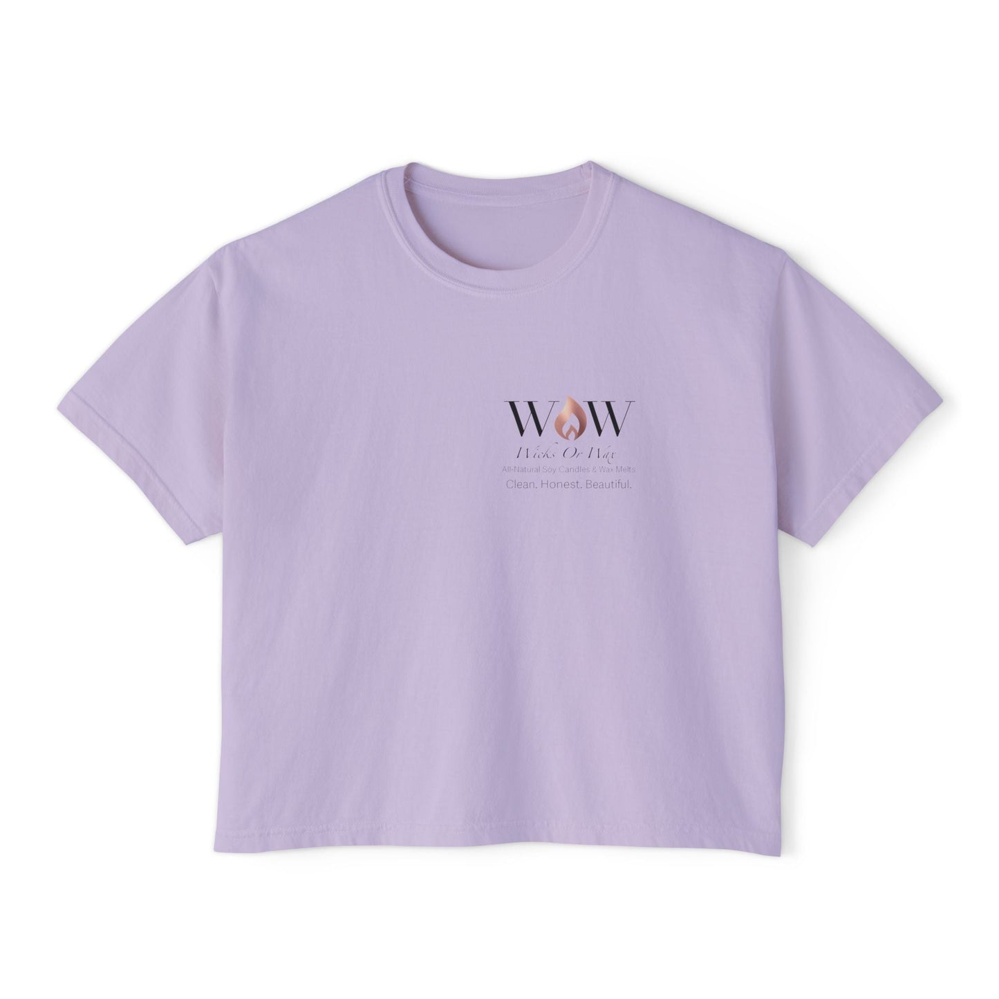 Women's Boxy Tee - Wicks Or Wax (WOW)Women's Boxy TeeT-Shirt