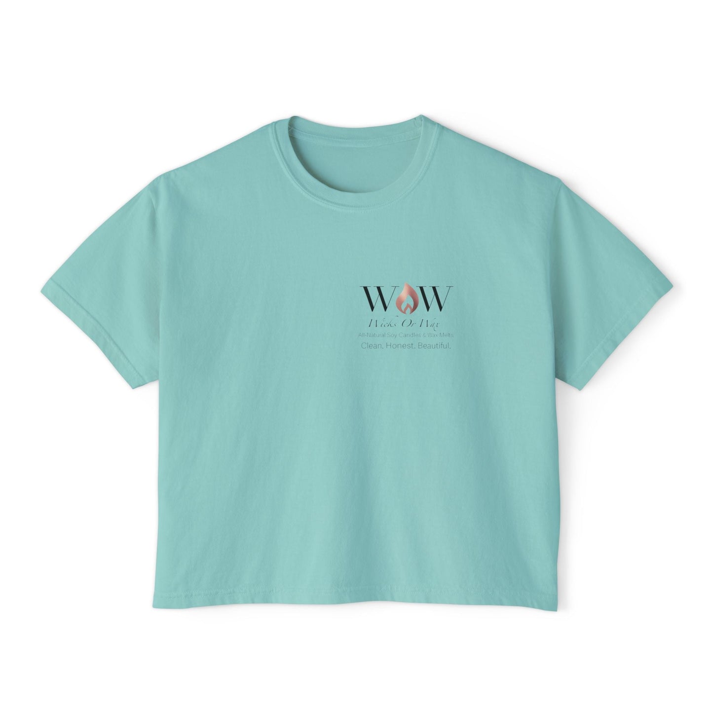 Women's Boxy Tee - Wicks Or Wax (WOW)Women's Boxy TeeT-Shirt